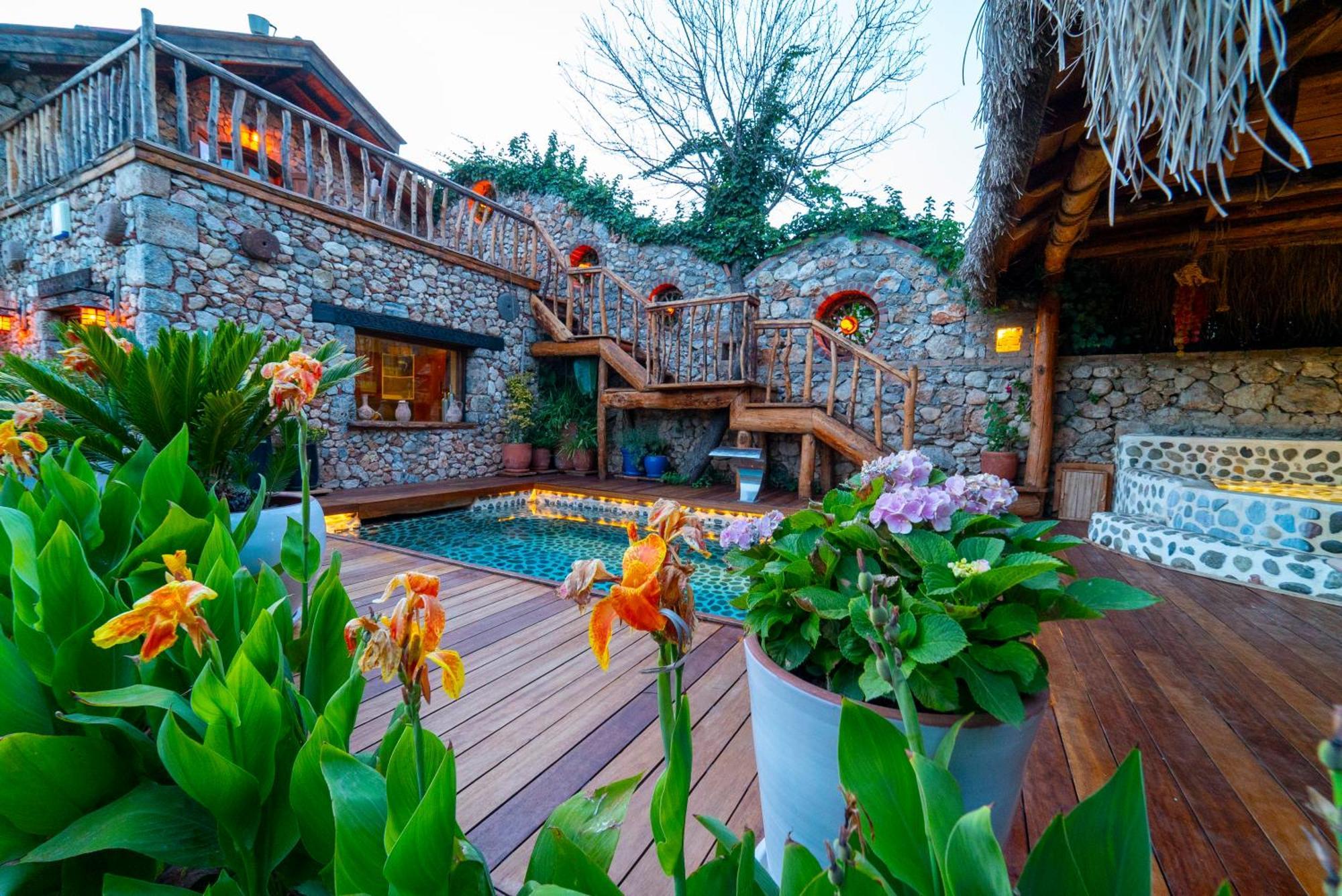 Levissi Lodge Otantic Stone Villa In Kayakoy 外观 照片